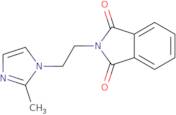 2-[2-(2-Methyl-1H-imidazol-1-yl)ethyl]-2,3-dihydro-1H-isoindole-1,3-dione