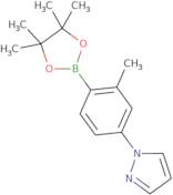 1-[3-Methyl-4-(4,4,5,5-tetramethyl-1,3,2-dioxaborolan-2-yl)phenyl]-1H-pyrazole