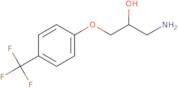 1-Amino-3-[4-(trifluoromethyl)phenoxy]propan-2-ol