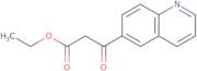 Ethyl 3-oxo-3-(6-quinolyl)propanoate