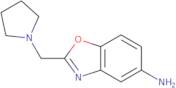 2-[(Pyrrolidin-1-yl)methyl]-1,3-benzoxazol-5-amine