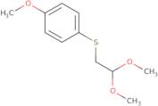 1-[(2,2-Dimethoxyethyl)sulfanyl]-4-methoxybenzene