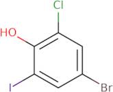 4-Bromo-2-chloro-6-iodophenol