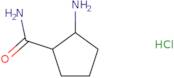 rac-(1R,2S)-2-Aminocyclopentane-1-carboxamide hydrochloride