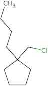 1-Butyl-1-(chloromethyl)cyclopentane