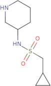 1-Cyclopropyl-N-piperidin-3-ylmethanesulfonamide