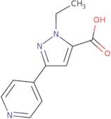 1-Ethyl-3-(pyridin-4-yl)-1H-pyrazole-5-carboxylic acid