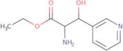 Ethyl 2-amino-3-hydroxy-3-pyridin-3-ylpropanoate