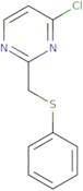 4-Chloro-2-[(phenylsulfanyl)methyl]pyrimidine