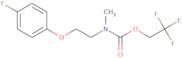 2,2,2-Trifluoroethyl N-[2-(4-fluorophenoxy)ethyl]-N-methylcarbamate