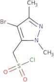 (4-Bromo-1,3-dimethyl-1H-pyrazol-5-yl)methanesulfonyl chloride