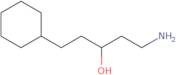 1-Amino-5-cyclohexylpentan-3-ol