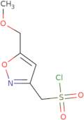 [5-(Methoxymethyl)-1,2-oxazol-3-yl]methanesulfonyl chloride