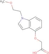 {[1-(2-Methoxyethyl)-1H-indol-4-yl]oxy}acetic acid