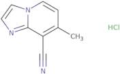 7-Methylimidazo[1,2-a]pyridine-8-carbonitrile hydrochloride