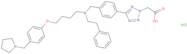 2-[5-(4-{[(2-phenylethyl)({4-[4-(pyrrolidin-1-ylmethyl)phenoxy]butyl})amino]methyl}phenyl)-2H-1,2,…