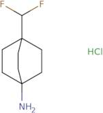 4-(Difluoromethyl)bicyclo[2.2.2]octan-1-amine hydrochloride