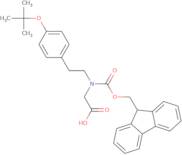 2-({2-[4-(tert-Butoxy)phenyl]ethyl}({[(9H-fluoren-9-yl)methoxy]carbonyl})amino)acetic acid