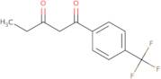 1-[4-(Trifluoromethyl)phenyl]pentane-1,3-dione