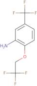 2-(2,2,2-Trifluoroethoxy)-5-(trifluoromethyl)aniline