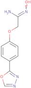 2-[4-(1,3,4-Oxadiazol-2-yl)phenoxy]acetamidoxime