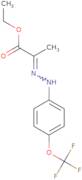 Ethyl 2-{[4-(trifluoromethoxy)phenyl]hydrazono}propanoate