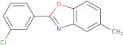 2-(3-Chlorophenyl)-5-methylbenzo[D]oxazole