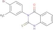 3-(4-Bromo-3-methylphenyl)-2-thioxo-2,3-dihydro-1H-quinazolin-4-one