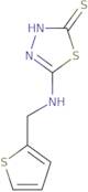 5-((Thiophen-2-ylmethyl)amino)-1,3,4-thiadiazole-2-thiol