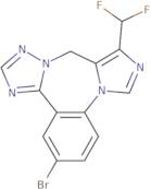 15-Bromo-5-(difluoromethyl)-2,4,8,9,11-pentaazatetracyclo[11.4.0.0^{2,6}.0^{8,12}]heptadeca-1(17),3,5,9,11,13,15-heptaene