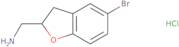 (5-Bromo-2,3-dihydro-1-benzofuran-2-yl)methanamine hydrochloride