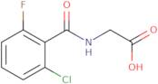 2-[(2-Chloro-6-fluorophenyl)formamido]acetic acid