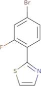 2-(4-Bromo-2-fluorophenyl)thiazole