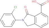 2-(2-Chloro-phenyl)-3-oxo-2,3-dihydro-1H-isoindole-4-carboxylic acid