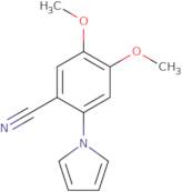 4,5-Dimethoxy-2-pyrrol-1-yl-benzonitrile