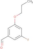 3-Fluoro-5-propoxybenzaldehyde