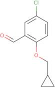 5-Chloro-2-(cyclopropylmethoxy)benzaldehyde