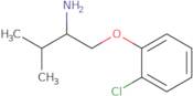 1-(2-Amino-3-methylbutoxy)-2-chlorobenzene