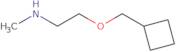 [2-(Cyclobutylmethoxy)ethyl](methyl)amine