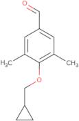 4-(Cyclopropylmethoxy)-3,5-dimethylbenzaldehyde