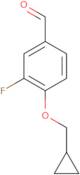 4-(Cyclopropylmethoxy)-3-fluoro-benzaldehyde