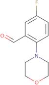 5-Fluoro-2-(morpholin-4-yl)benzaldehyde