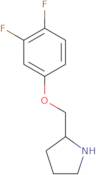 2-[(3,4-Difluorophenoxy)methyl]pyrrolidine