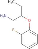 1-[(1-Aminobutan-2-yl)oxy]-2-fluorobenzene