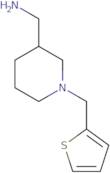 [1-(Thiophen-2-ylmethyl)piperidin-3-yl]methanamine