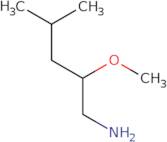 2-Methoxy-4-methylpentan-1-amine