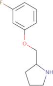 2-(3-Fluorophenoxymethyl)pyrrolidine