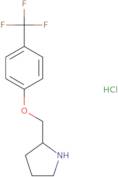 2-[[4-(Trifluoromethyl)phenoxy]methyl]pyrrolidine hydrochloride