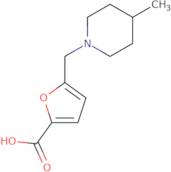 5-(4-Methyl-piperidin-1-ylmethyl)-furan-2-carboxylic acid