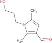 1-(3-Hydroxy-propyl)-2,5-dimethyl-1H-pyrrole-3-carbaldehyde